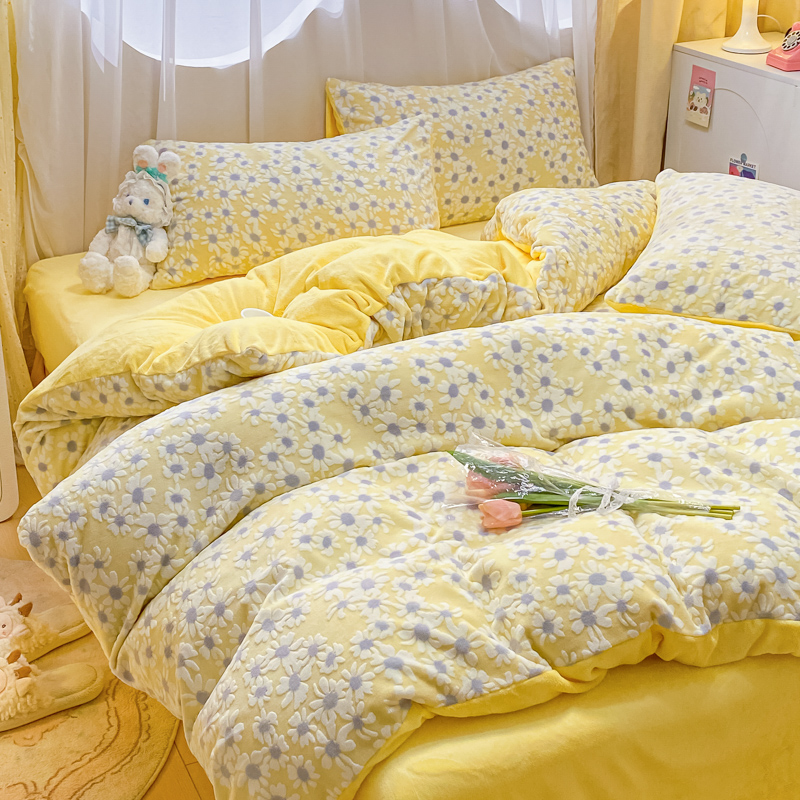 1pc Thicken Winter Super Warm  - Linen Duvet Cover review and price
