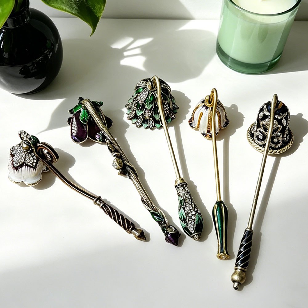 Vintage Enamel Rhinestone Cand - Scented Candle Luxury review and price
