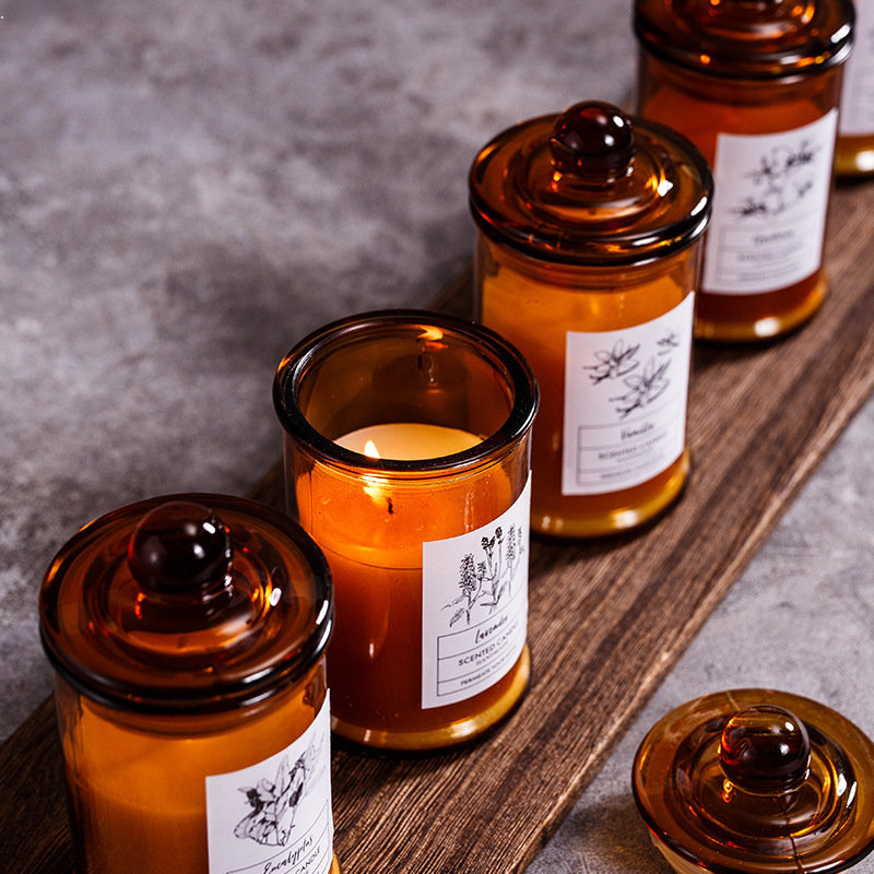 Vintage Glass Jar Scented Cand - Scented Candle Luxury review and price
