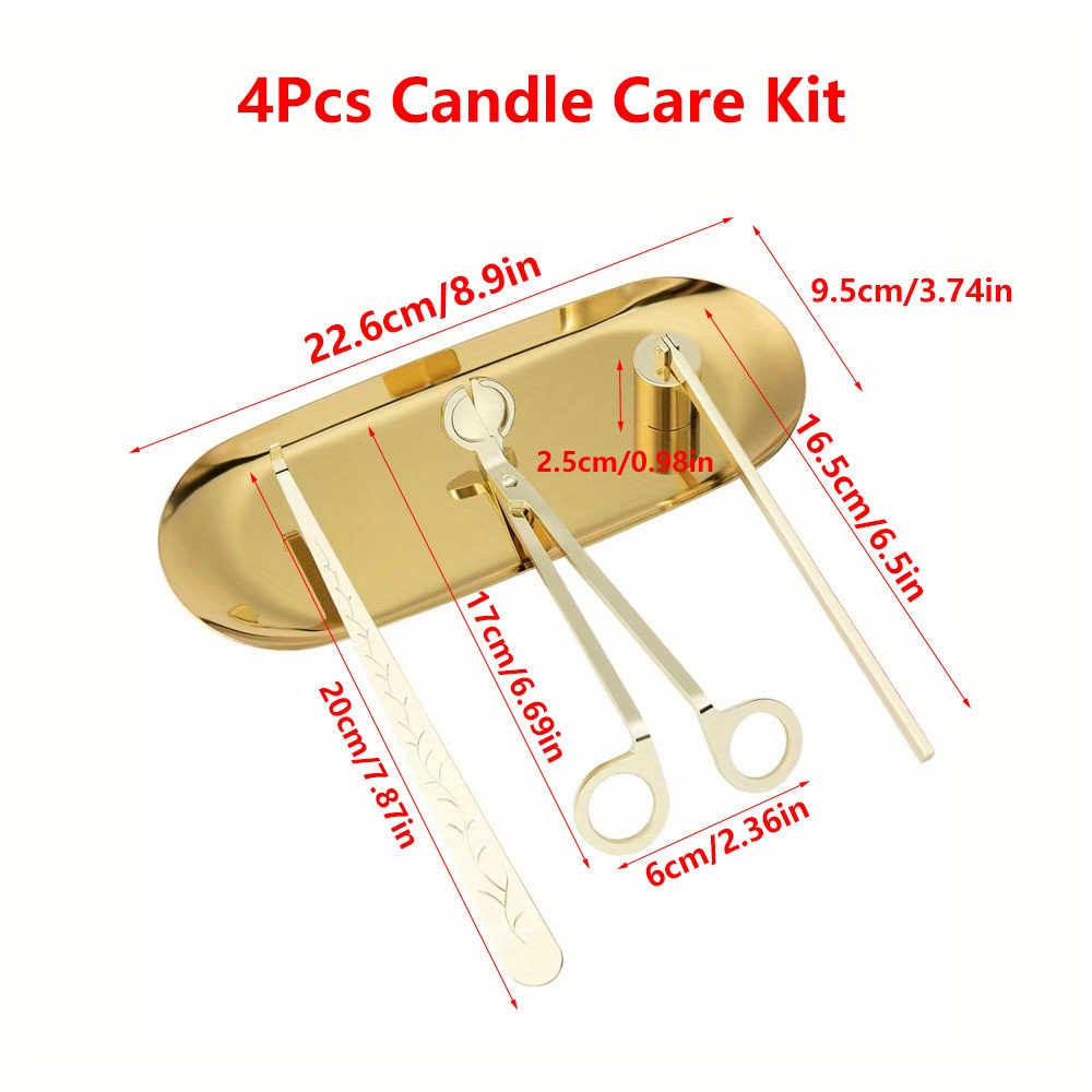 4pcs/set Luxury Candle Care Ki - Scented Candle Luxury review and price