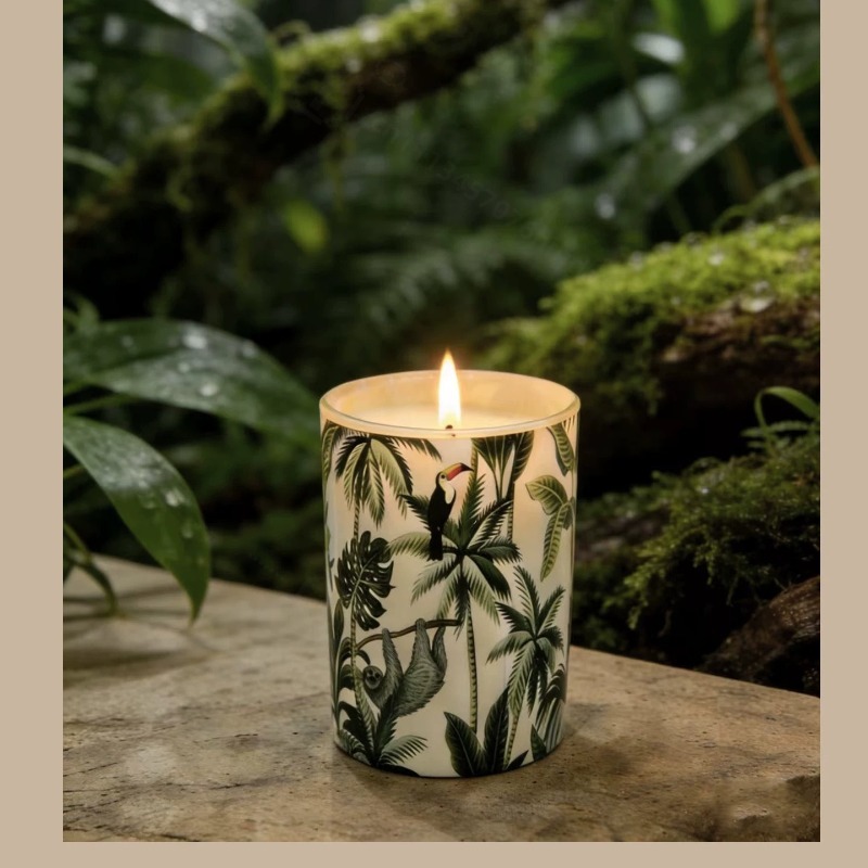 Glass Jar Soy Wax Scented Cand - Scented Candle Luxury review and price