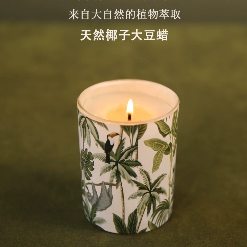 Glass Jar Soy Wax Scented Cand - Scented Candle Luxury review and price