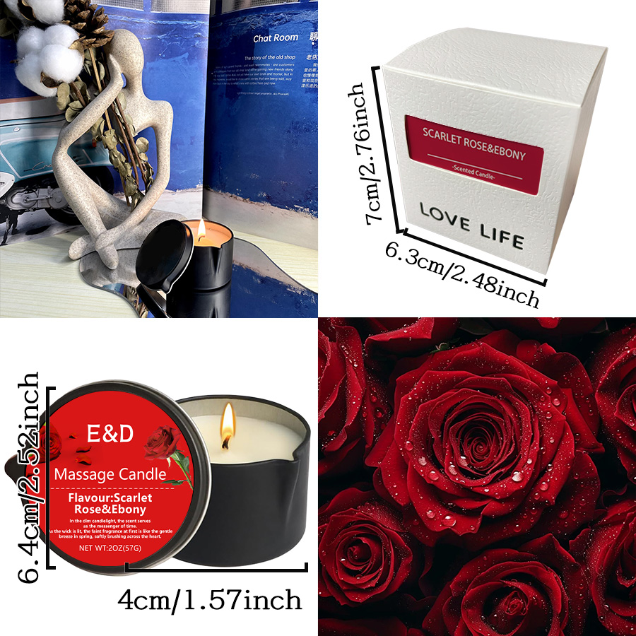 Massage Oil Candle, for Stress - Scented Candle Luxury review and price