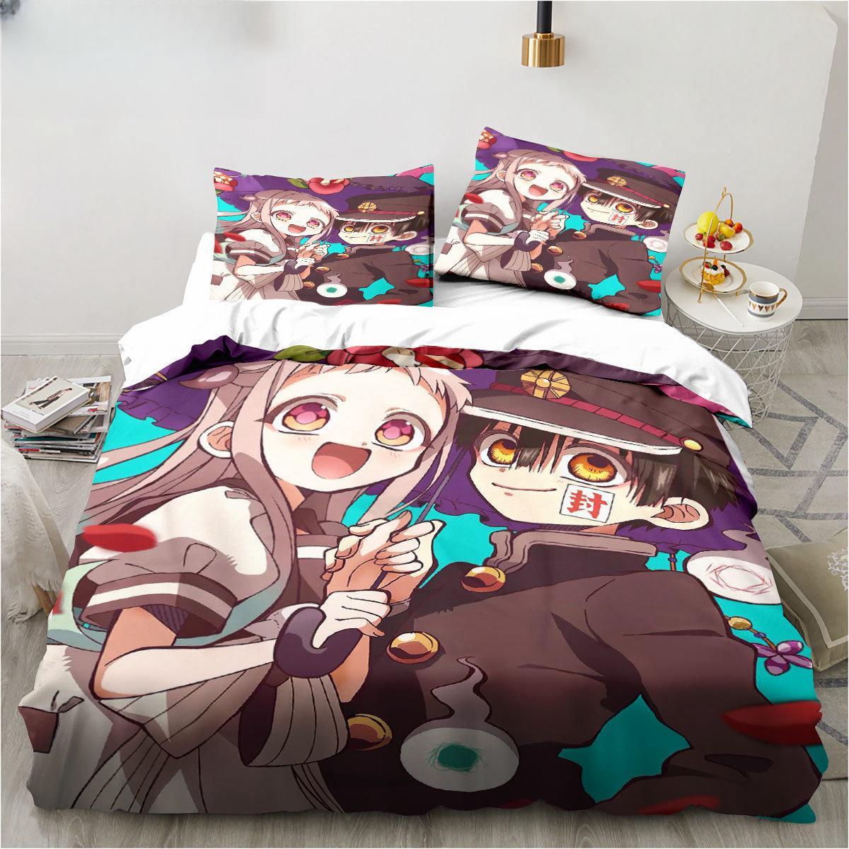 Anime Toilet-Bound Hanako-kun  - Linen Duvet Cover review and price