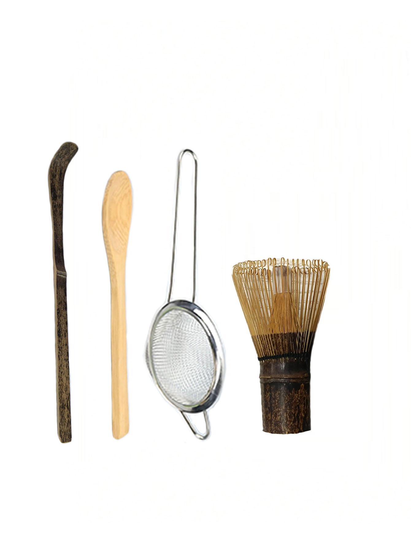 2/4PCS Purple Bamboo Whisk Tea - Bamboo Cutlery Set review and price