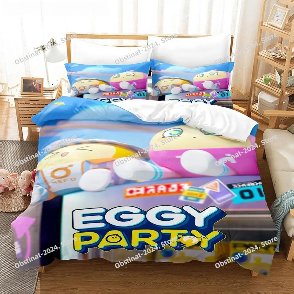 Home Textiles Eggy Party Beddi - Linen Duvet Cover review and price