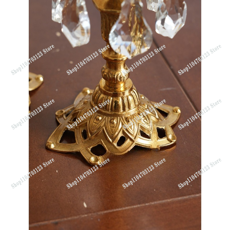 French retro brass candle hold - Scented Candle Luxury review and price