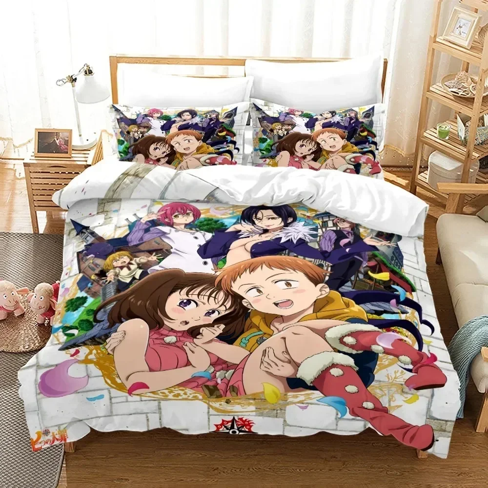 Anime Seven Deadly Sins Printe - Linen Duvet Cover review and price
