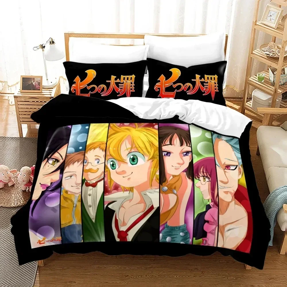 Anime Seven Deadly Sins Printe - Linen Duvet Cover review and price