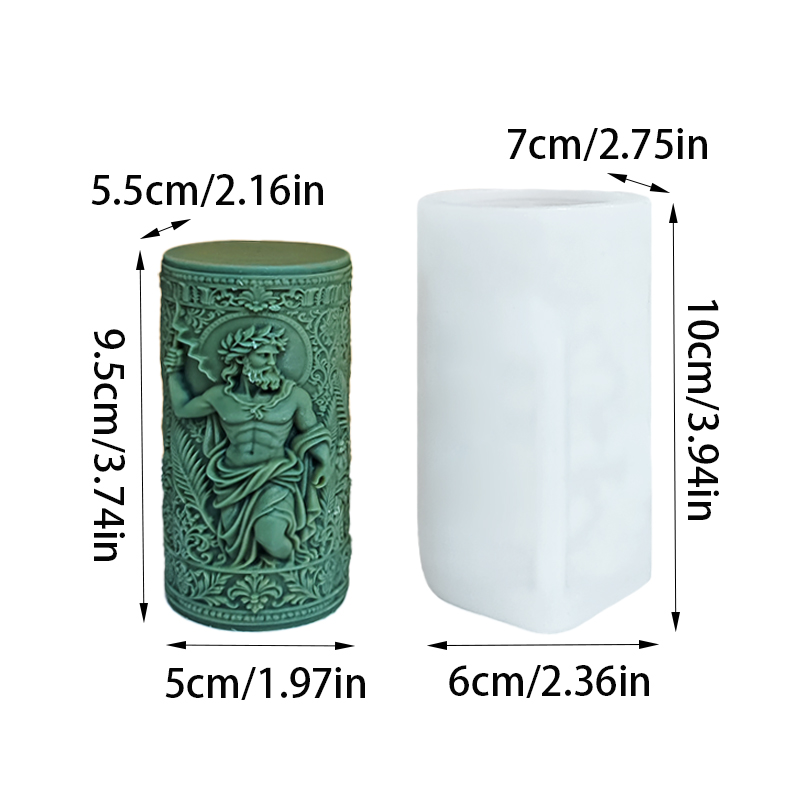 Luxurious Retro God Statue Sce - Scented Candle Luxury review and price