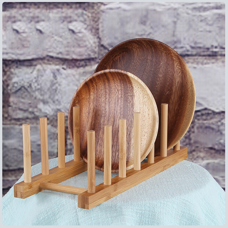 Kitchen Drainer Rack Dish Pot  - Bamboo Cutlery Set review and price