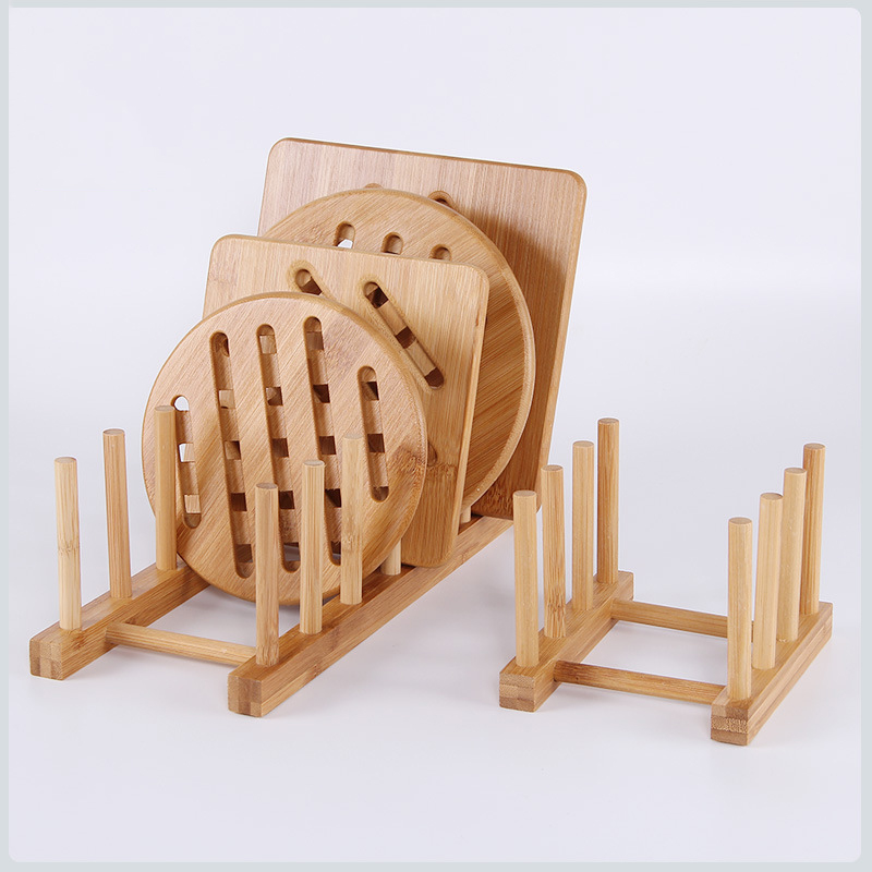 Kitchen Drainer Rack Dish Pot  - Bamboo Cutlery Set review and price