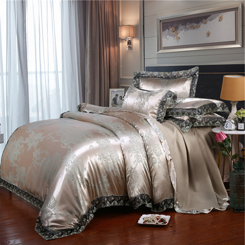 European Classical Luxury 4PCS - Linen Duvet Cover review and price