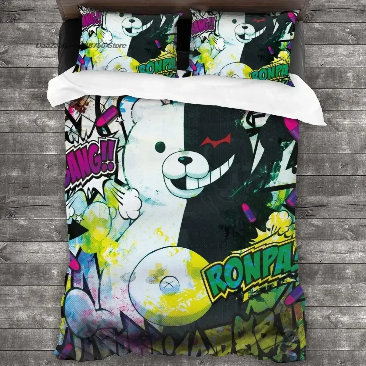 3D Print Cartoons Danganronpa  - Linen Duvet Cover review and price