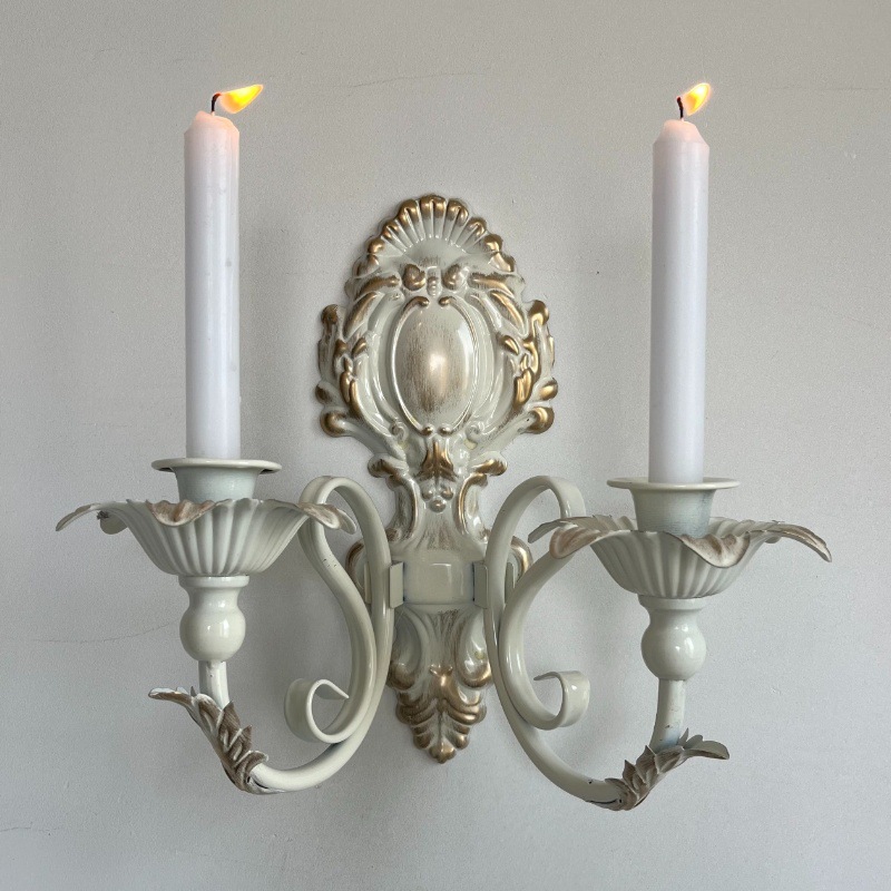 Iron Antique Wall Mounted Cand - Scented Candle Luxury review and price