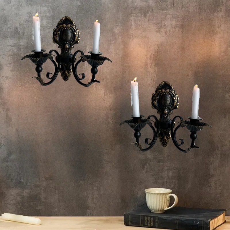 Iron Antique Wall Mounted Cand - Scented Candle Luxury review and price