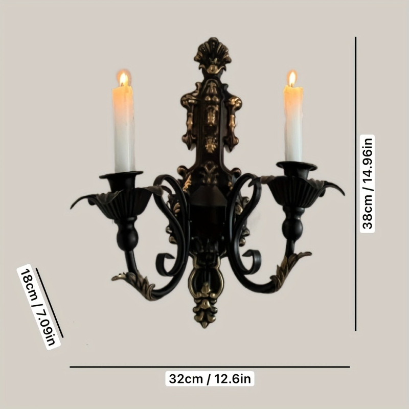 Iron Antique Wall Mounted Cand - Scented Candle Luxury review and price