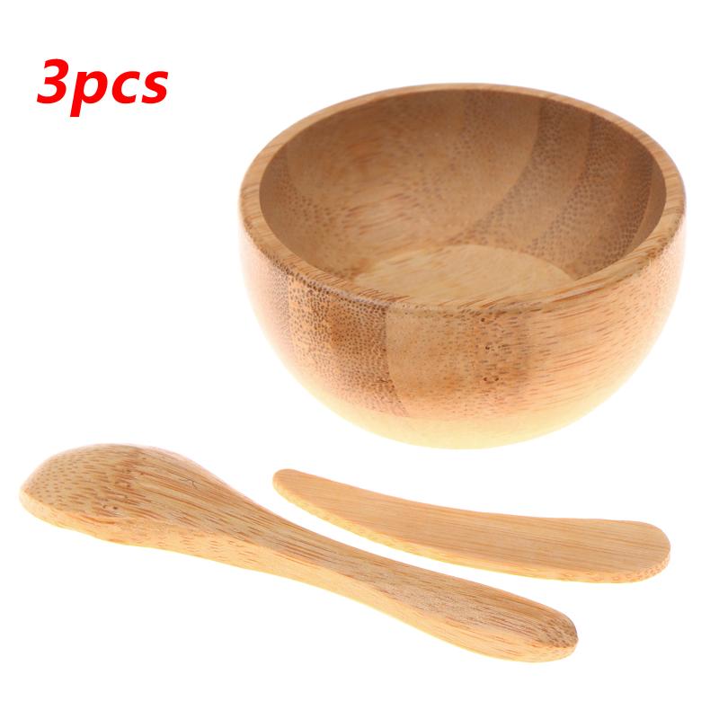 3pcs Mini Size Bamboo Diy Face - Bamboo Cutlery Set review and price