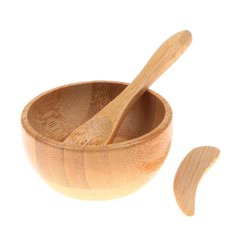 3pcs Mini Size Bamboo Diy Face - Bamboo Cutlery Set review and price